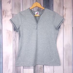 Angry Buzzard Gray Short Sleeve T-shirt Size Small